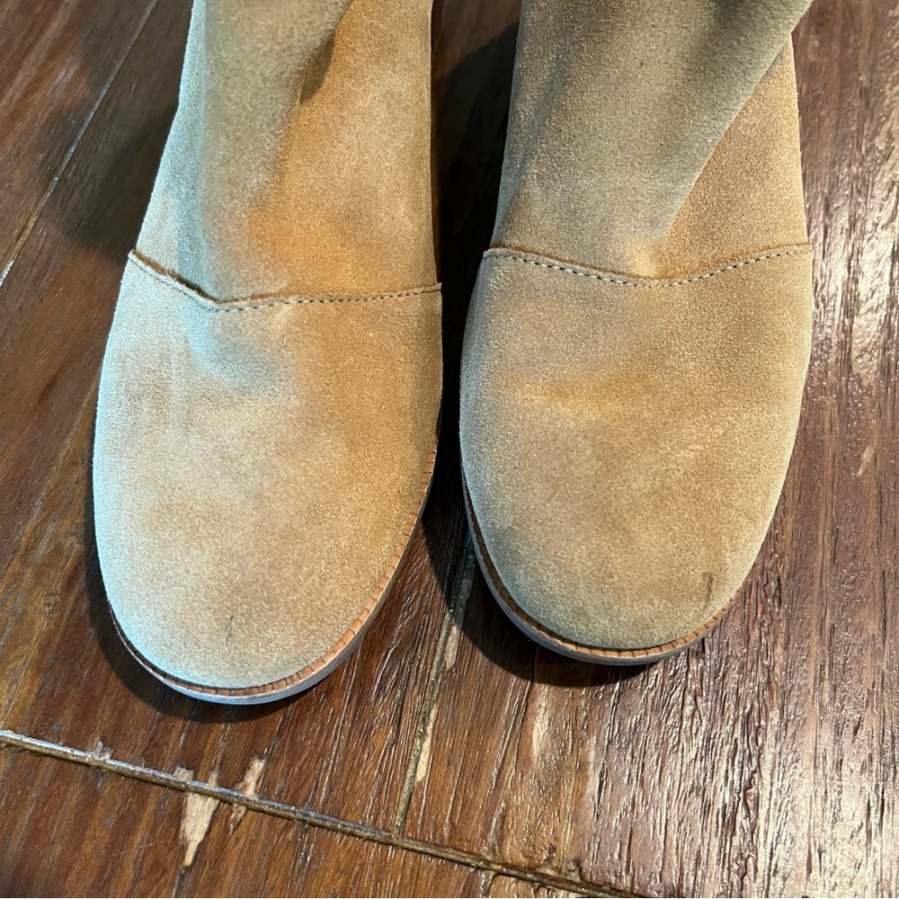 Sorel Women’s Ankle Booties Boots Suede Tan Brown Cate Size 10 - Picture 6 of 9